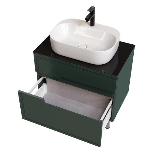 Тумба под раковину Taliente Cevia TA-MBC-80PS-grigio verde 79х49х56 подвесная - фото 2